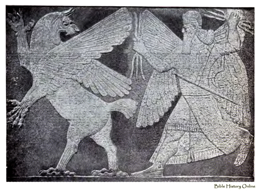 Battle Between Marduk and Tiamat