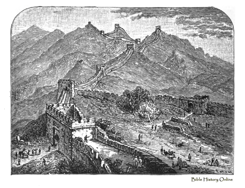 the history of the great wall of china The great wall of china is a barrier fortification in northern china running west-to-east 13,171 miles (21,196 km) from the jiayuguan pass (in the west. the history of the great wall of china The great wall of china is a barrier fortification in northern china running west-to-east 13,171 miles (21,196 km) from the jiayuguan pass (in the west.