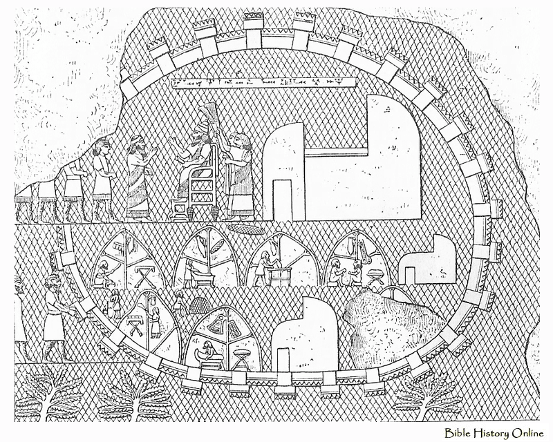 Assyrian iron weapons image