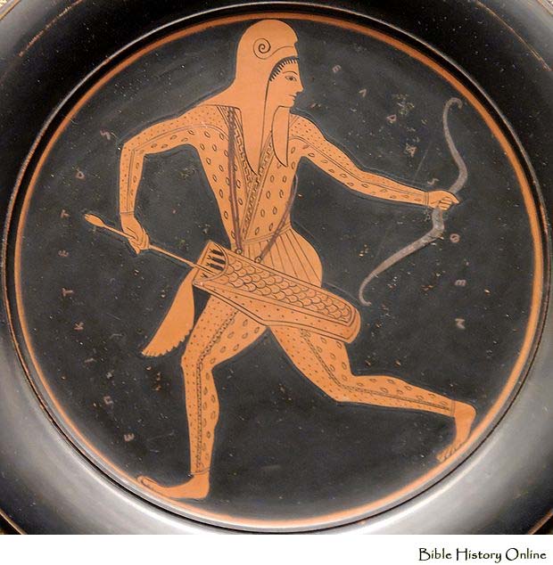 Ancient Greek Plate - Images of Ancient Metal Dishes and ...
