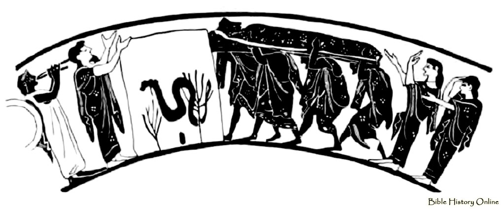 Funeral Procession Images Of Ancient Vases Roman Arts At Bible