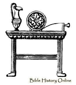 Sacrificial Table With Implements Images Of Ancient Religious